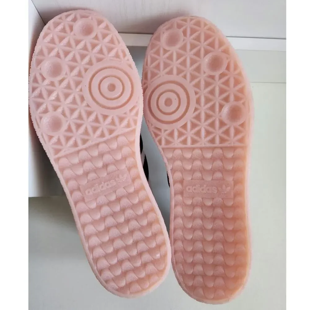 Adidas Hello Kitty HK x Sambae‎ White Black Pink Red Bow Women's 7 NEW- IG4450